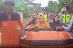 Banjir Luapan Sungai Comal Rendam 2 Kecamatan di Pemalang, Ketinggian Air 1 Meter<