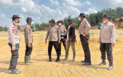 Kapolda Aceh Tinjau Kesiapan Lahan Huntap di Aceh Tamiang, Ini Targetnya<