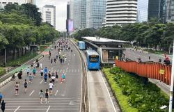 Jakarta Cerah, Kawasan CFD Diserbu Warga