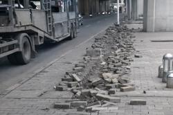 Maling Bongkar Konblok Curi Kabel Lampu Jalan di Jakut, Pramono: Tindak Tegas!