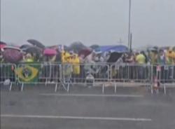 Ngeri! Petir Sambar Demonstrasi Dihadiri Ribuan Orang di Brasil, Puluhan Luka