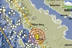 Gempa Hari Ini M 3,1 Guncang Solok Sumbar, Pusat Getaran di Darat<