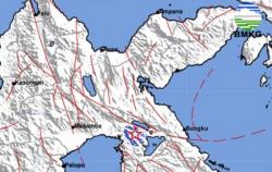 Gempa Hari Ini M 3,3 Guncang Luwu Timur, Berpusat di Darat Kedalaman 2 Km<
