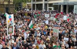 Presiden Israel Datang ke Australia, Ribuan Demonstran Bentrok dengan Polisi