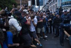 Tolak Kunjungan Presiden Israel, Ratusan Demonstran Australia Kepung Gedung Parlemen