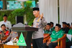 Kapolri Ajak GP Ansor-Banser Dukung Program Pemerintah: Terus Beriringan Bersama Polri