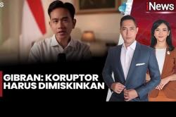 Gibran Dorong UU Perampasan Aset Disahkan: Koruptor Harus Dimiskinkan