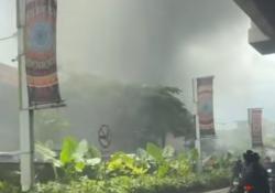 Kebakaran di Mal Bekasi, Asap Hitam Membubung Tinggi
