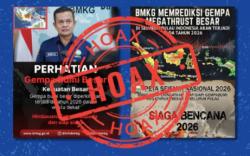 BMKG Tegaskan Informasi Prediksi Gempa Megathrust Besar Tahun 2026 Hoaks<