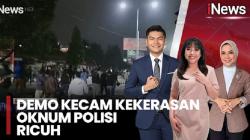 Detik-Detik Kericuhan Demo Mahasiswa di Mapolda DIY: Pagar Dijebol, Polisi Terlibat Bentrokan<