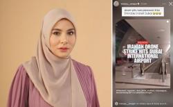 Meisya Siregar Cemas Transit di Dubai usai Umrah, Minta Doa di Tengah Perang AS-Iran<