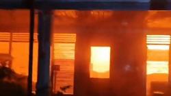 Usai Sahur, Rumah yang Dijadikan Kafe di Palangka Raya Ludes Terbakar<