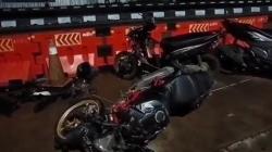 Kecelakaan Beruntun di Exit Tol Bawen, Truk Boks Diduga Rem Blong Tabrak Mobil dan 8 Motor<