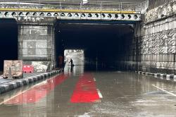 Jakarta Dilanda Banjir, Underpass Mampang Prapatan Jaksel Lumpuh