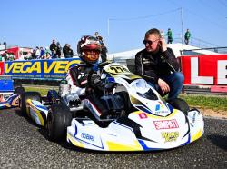 Pembalap Indonesia Qarrar Firhand Tembus 10 Besar WSK Super Master Series Italia, Lawan 75 Pembalap Dunia