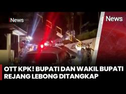 OTT KPK di Bengkulu: Bupati dan Wakil Bupati Rejang Lebong Ikut Diciduk, 13 Orang Diamankan