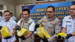 Polda Jateng Ungkap Produksi Mi Basah Mengandung Bahan Berbahaya, 12 Jeriken Formalin Disita<
