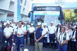 Mudik Nyaman Bersama Pegadaian Lepas Lebih dari 4.000 Peserta ke Kampung Halaman