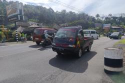 Arus Balik lebaran di Lingkar Gentong Tasikmalaya Ramai Lancar di Hari Pertama Kerja<