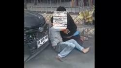 Viral! Baku Hantam Antarsopir di Jalinsum Kotapinang Labusel hingga Timbulkan Kemacetan<