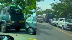 Truk Molen Rem Blong, 6 Kendaraan Kecelakaan Beruntun di Bojonegoro<