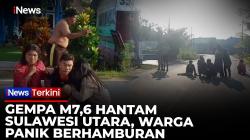 Detik-Detik Gempa M7,6 Guncang Bitung! Tsunami Terjang 9 Wilayah, 1 Orang Tewas
