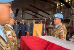 Lepas 3 Jenazah Prajurit TNI Gugur, Komandan UNIFIL: Mereka Datang dari Jauh Demi Perdamaian!