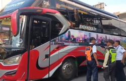 KA Bangunkarta Anjlok di Bumiayu, Penumpang Dievakuasi Pakai Bus ke Purwokerto<