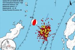 BMKG: 1.108 Gempa Susulan Guncang Sulut Pascagempa Utama M7,6 di Bitung<