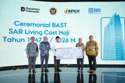 BRI Sediakan SAR 152,49 Juta untuk Living Cost Jemaah Haji Indonesia 2026