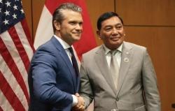 Menhan Sjafrie dan Hegseth Perkuat Kerja Sama Pertahanan RI-AS, Usung Teknologi Masa Depan