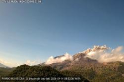 Gunung Lewotobi Laki-laki di NTT Erupsi Hari Ini, Kolom Abu Capai 400 Meter<