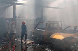 Penyebab Kebakaran Gudang Pipa di Cirebon, Diduga akibat Korsleting Listik<