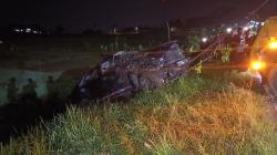 Fortuner Ringsek Terjun ke Jurang di Kuningan, 1 Orang Tewas 3 Luka-Luka<