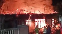 Kebakaran Tragis di Lampung Utara, Penghuni Tewas Terjebak<
