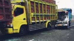 Sopir Kurang Konsentrasi, 3 Truk Kecelakaan Beruntun di Pemalang<