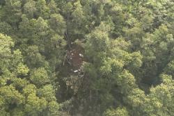 Tim SAR Temukan Ekor Helikopter Jatuh di Sekadau Kalbar, 3 Km dari Titik Hilang Kontak