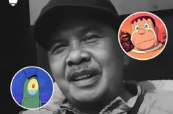 Innalillahi, Salman Borneo Pengisi Suara Giant-Plankton Meninggal Dunia