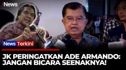 Dituduh Nista Agama, JK Ingatkan Ade Armando Berhenti Bicara Tanpa Fakta 