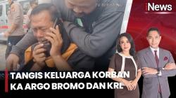 Tangis Keluarga Kecelakaan Kereta di Bekasi Pecah, 9 Jam Cari Menantu Jadi Korban