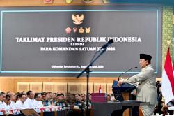 Prabowo Kobarkan Semangat dan Soliditas 1.500 Komandan Satuan TNI