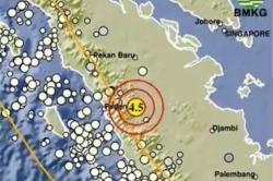 Gempa Hari Ini Magnitudo 4,5 Guncang Dharmasraya Sumbar<
