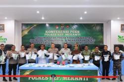 Polda Riau Gagalkan Penyelundupan Sabu 27 Kg di Meranti, 2 Orang Ditangkap<