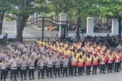 Siaga! 1.456 Personel Gabungan Kawal Demo Nelayan di Pati Tanpa Senjata<