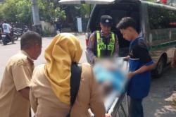 Kecelakaan 2 Motor Tabrakan di Bojonegoro, 3 Orang Luka-Luka<