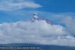 Gunung Semeru Meletus Pagi Ini, Kolom Abu Vulkanis Membubung 600 Meter<
