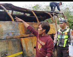 Kernet Bus ALS Ungkap Penyebab Kecelakaan dengan Truk Tangki Tewaskan 16 Orang di Sumsel<