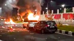 Polisi Amankan 14 Orang usai Laga Ricuh di Stadion Lukas Enembe<