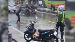 Viral Ketua Geng Motor di Maros Mengamuk Bawa Parang dan Busur, Kini Ditangkap Polisi<