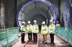 Wapres Gibran Cek Progres Pembangunan MRT Fase 2A   